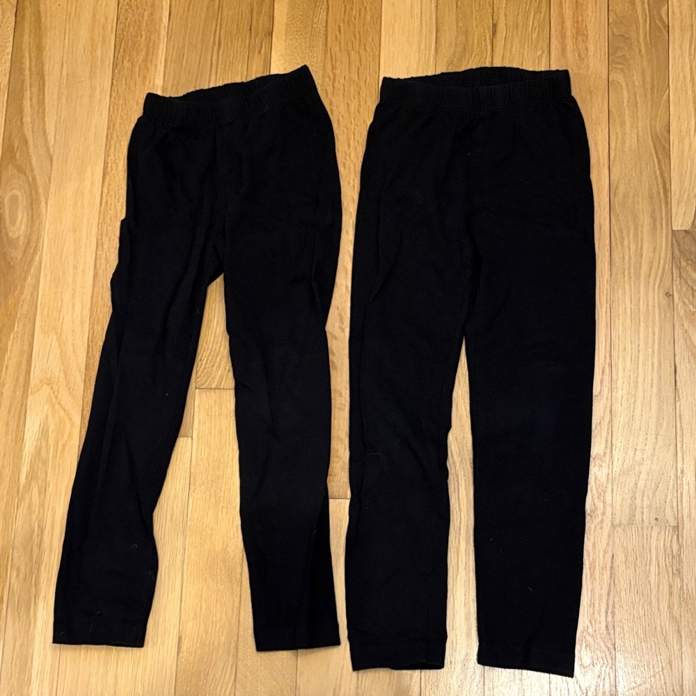 Bundle GAP Black Leggings, Size 4-5